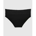 thumbnail image 2 of Hipster Panty in Tuxedo Black, 2 of 2