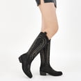 thumbnail image 6 of Ecetana Women's Cowboy Boots Embroidered Western Cowgirl Boots Chunky Heels, 6 of 6