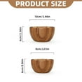 Leott Wooden Bowl Clearance Large Wooden Bowl Household Round Wooden leott-wooden-bowl-clearance-large-wooden-bowl-household-round-wooden