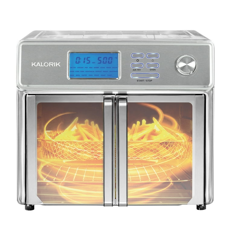Kalorik Maxx® 26 Qt Digital Air Fryer Oven Grill, Stainless Steel