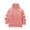 Pink, variant on Odeerbi Kids Boys Girls Turtleneck Sweater Cable Knit Chunky Sweater Fashion Children Winter Warm Casual Long Sleeve Thickened Sweater Black
