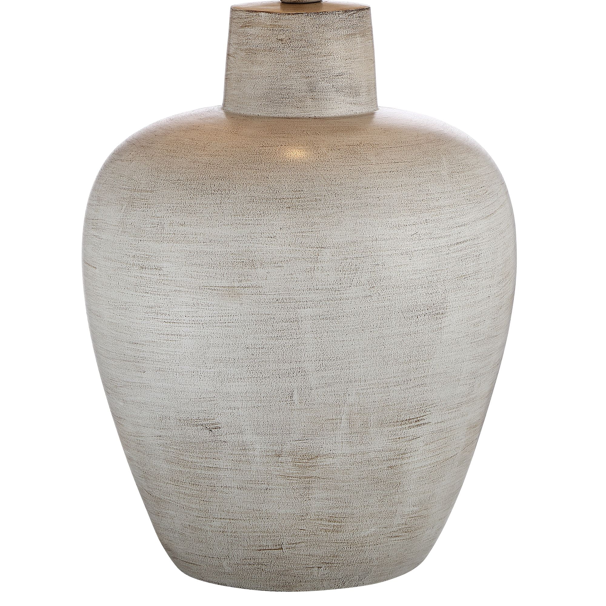 Regency Hill Glenn 27" Tall Urn Traditional Southwestern Table Lamps Set of 2 WiFi Smart Socket Gray Terra Cotta Living Room
