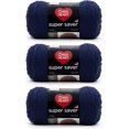thumbnail image 1 of Yarn Red Heart Super Saver Soft Navy, 198 g, paquete de 3, 1 of 9