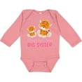 thumbnail image 3 of Inktastic I'm Going to Be a Big Sister Girls Long Sleeve Baby Bodysuit, 3 of 5
