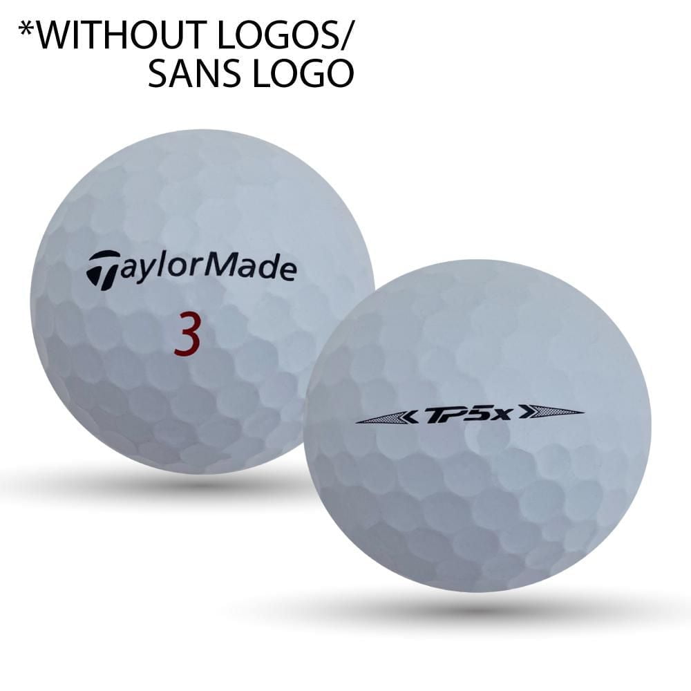 Mulligan - 36 Taylormade TP5x 5A Pristine Recycled Used Golf Balls, White