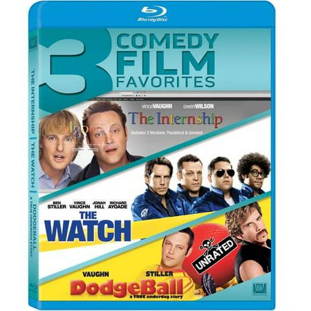 The Internship / The Watch / Dodgeball (Blu-ray)
