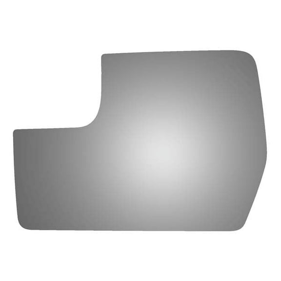 Burco Side View Mirror Replacement Glass - Clear Glass - 4438