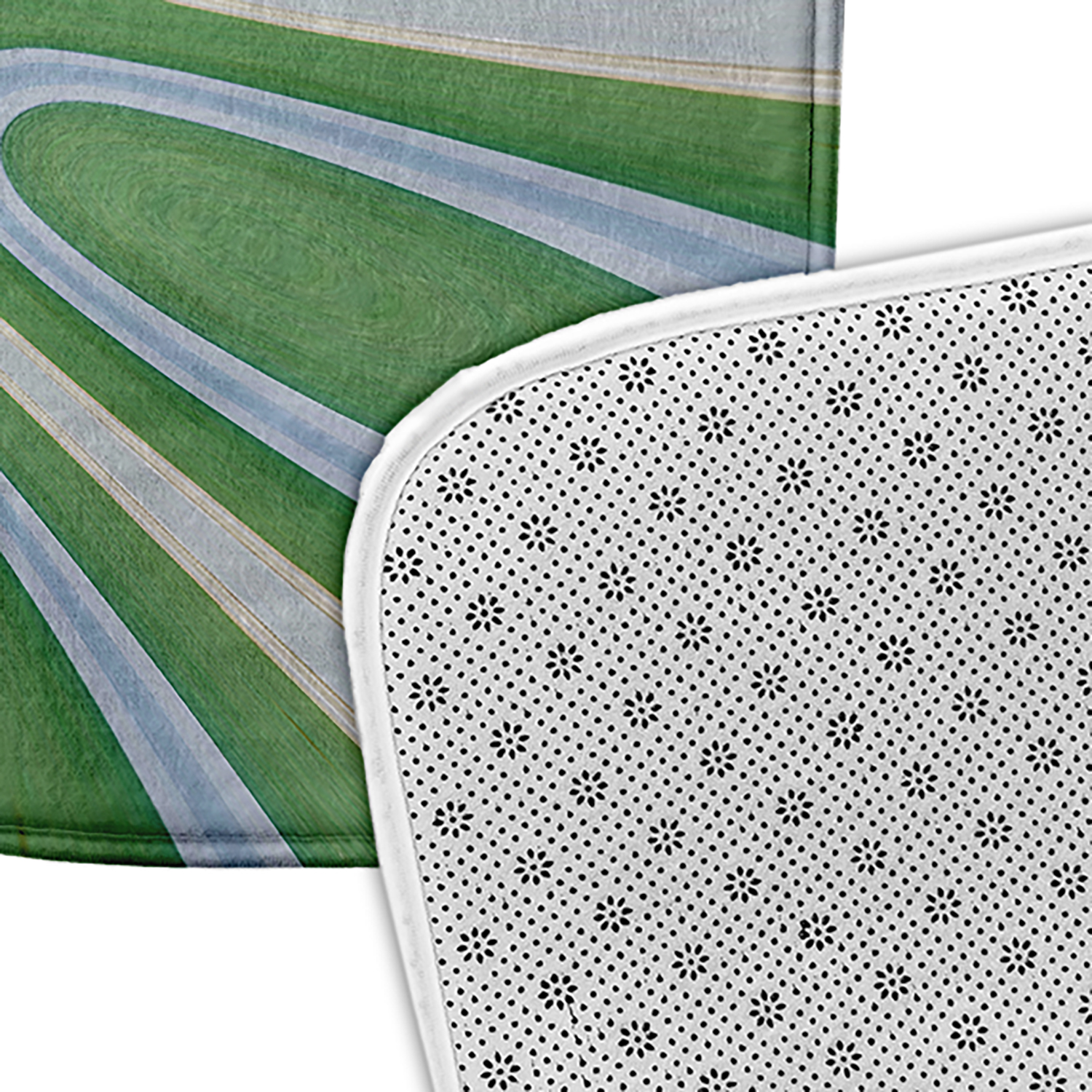 Simply Daisy Froggy Spash Too Pet Feeding Mat for Dogs and Cats