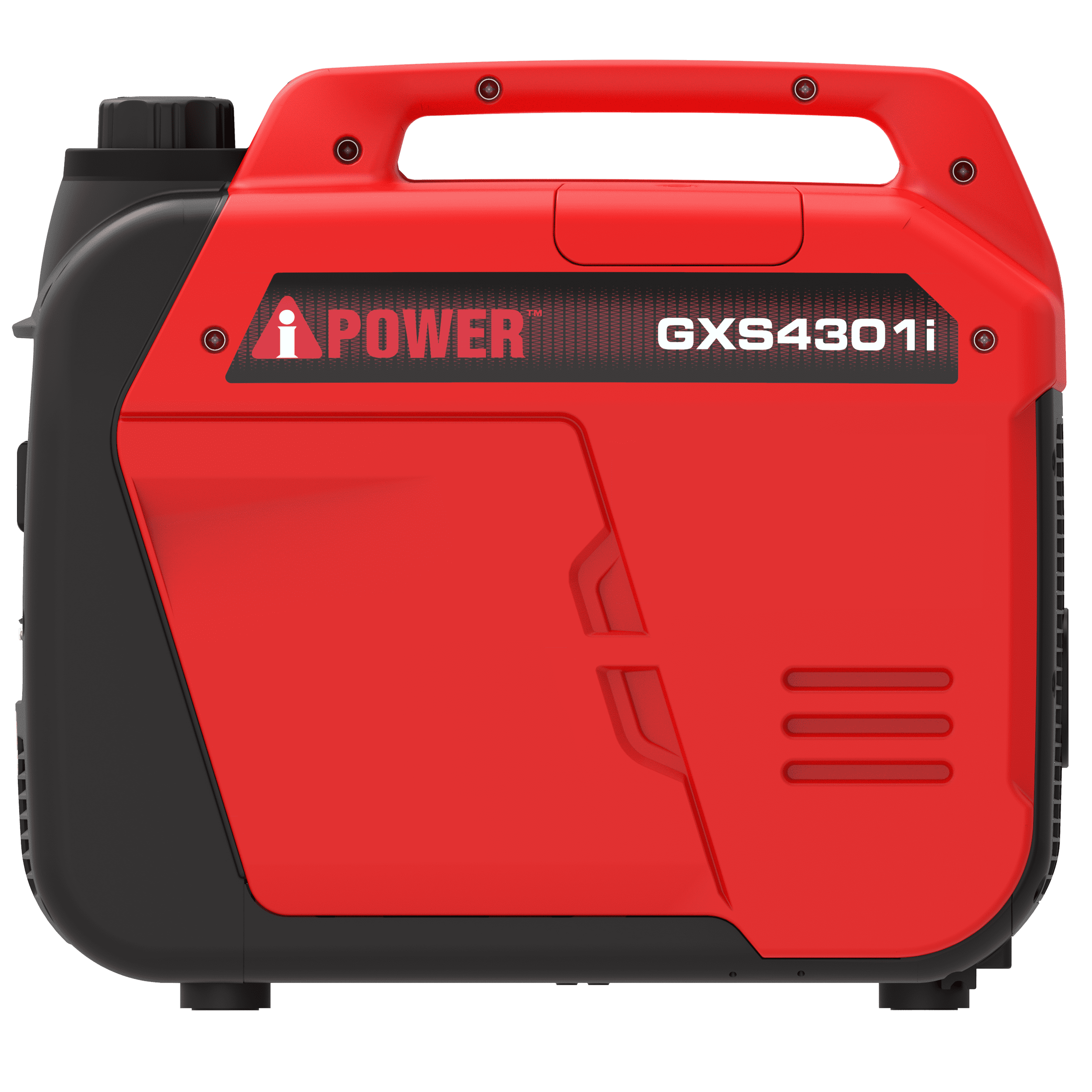 A-iPower Portable Inverter Generator Gas, 4300W RV Ready, EPA & CARB Compliant CO Sensor