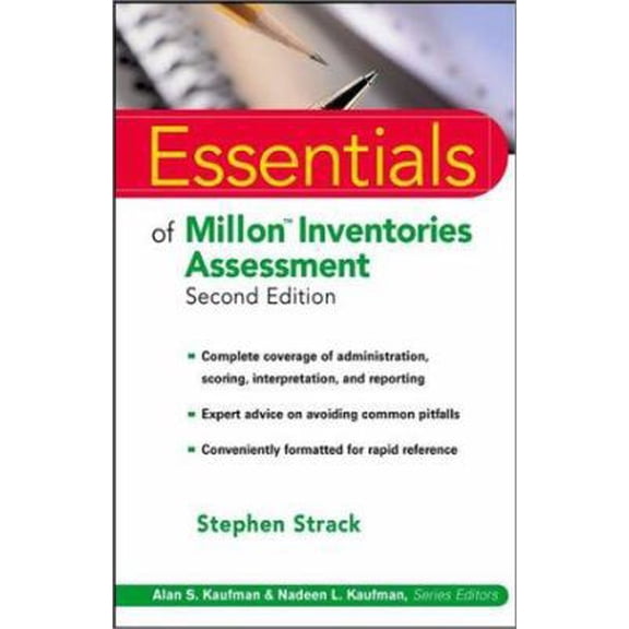 Pre-Owned Essentials of Millon Inventories Assessment (Paperback) 047121891X 9780471218913