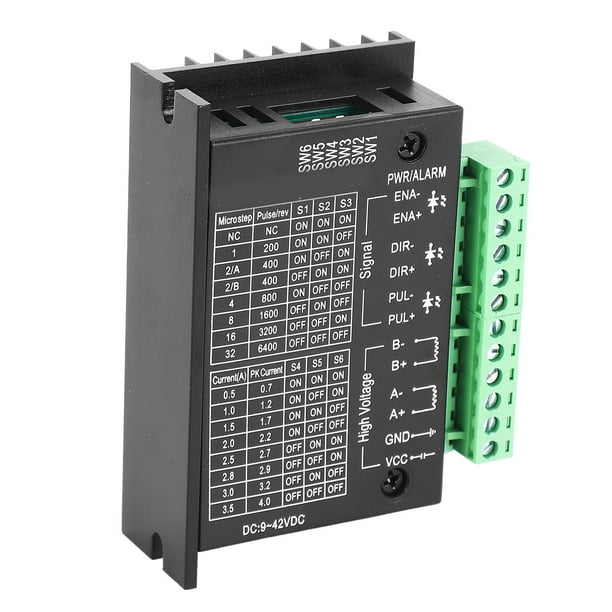 Controlador De Controlador De Motor Paso A Paso, Protección Contra Cortocircuitos Controlador De Motor Paso A Paso Control Preciso Confiable Para Equipos