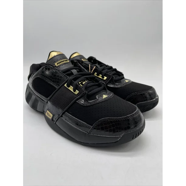 Adi - das Agent Gil Restomod Basketball Shoes Black Gold GY0373 Men’s Size 7