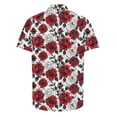 thumbnail image 4 of Styesk T-Shirts pour Homme Chemise à Col à Manches Courtes Imprimée pour la Saint-Valentin pour Homme, 4 of 5