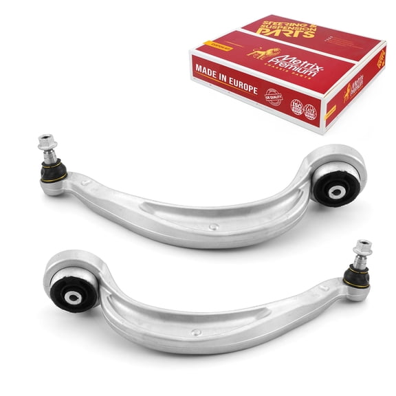 Metrix Premium Chassis Parts - Front Left & Right Lower Rearward Control Arm w Ball Joint & Bushing Assembly Kit Fits 16-17 Audi A7 (Mexico), 14-18 RS7, 13-18 S6, S7, RK622832 RK622833 Made in Europe