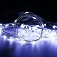 thumbnail image 2 of HESHENG 300 LED Fairy Curtain String Fairy Light USB String Hanging Lights with Remote Controller, Cold White, 2 of 8