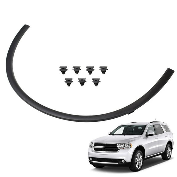 Genrics Front Left Wheel Fender Flares Trim Moulding Replacement for 2011-2018 Dodge Durango CH1291112 57010620AD