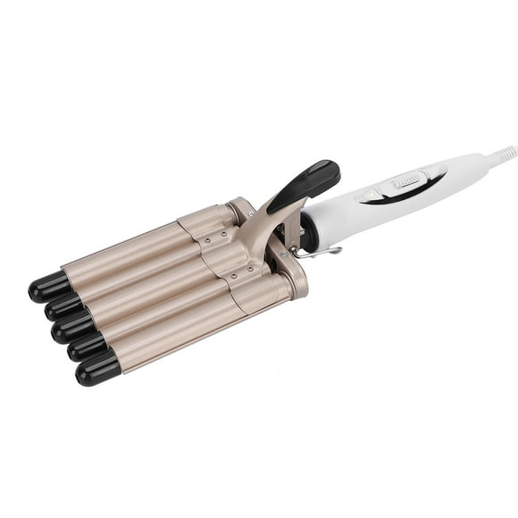 Hair Crimper in Hair Curlers