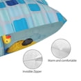 thumbnail image 5 of Kll French Bulldog Dog In A Bathtub Pillow Covers Envelope Closure,Super Soft And Cozy Fuzzy Fleece Pillow Case Cover 14"X20", 5 of 8
