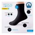 thumbnail image 3 of Calcetín Medical Confort altura media unisex negro 1 par, 3 of 4