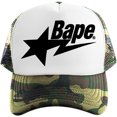 thumbnail image 1 of Trucker Cap For Men & Women - Bape, 1 of 5