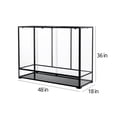thumbnail image 4 of GUZZLO 135 Gallon Reptile Full Tempred Glass Terrarium, Black, 4 of 7
