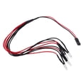thumbnail image 1 of Accesorio de lámpara Trasera para Faro  RC para Modelos de Camioneta WPL 1:16 Hugo Piezas del coche de RC, 1 of 6