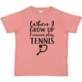 thumbnail image 3 of Inktastic Future Tennis Player Boys or Girls Toddler T-Shirt, 3 of 5