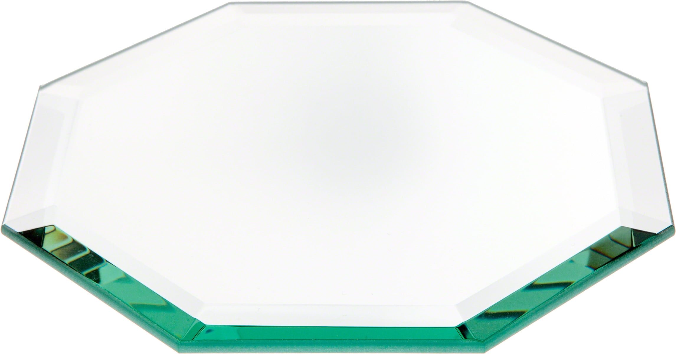 4 inch x 8 inch Plymor Rectangle 3mm Beveled Glass Mirror Pack of 6 