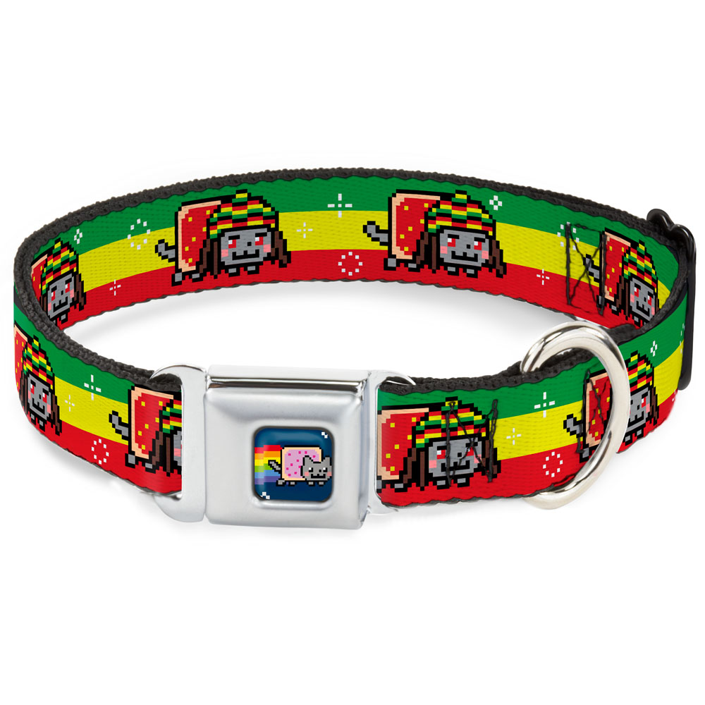 rasta cat collar