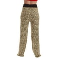 thumbnail image 3 of Just Love Women Buffalo Plaid Pajama Pants Sleepwear (Cheetah, Large), 3 of 3