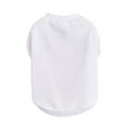 thumbnail image 4 of Dogs Shirts Puppy White Vest Clothing for Dogs Cats Vacation Shirt Male Female Dog Clothing House-Cats Summer Clothes Doggie Cotton Summer Shirt, 4 of 5
