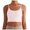 C-Light Pink539, variant on DHFJKG Camisole Tops For Women Slim Fit Padded Yoga Crop Top Thin Straps Sports Bra For Running Gym Workout Trendy Cami Shirt