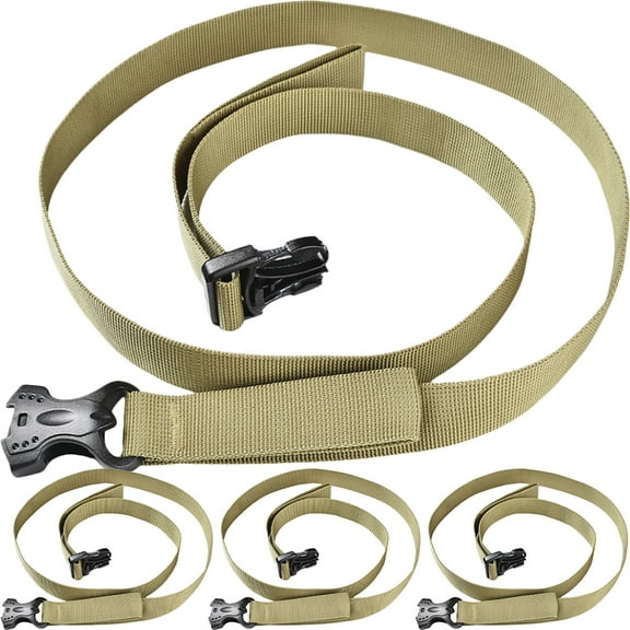 Himition 4pcs Packing Straps Tie-Down Straps Heavy Duty Lashing Straps Golfs Trolley Cart Bag Straps