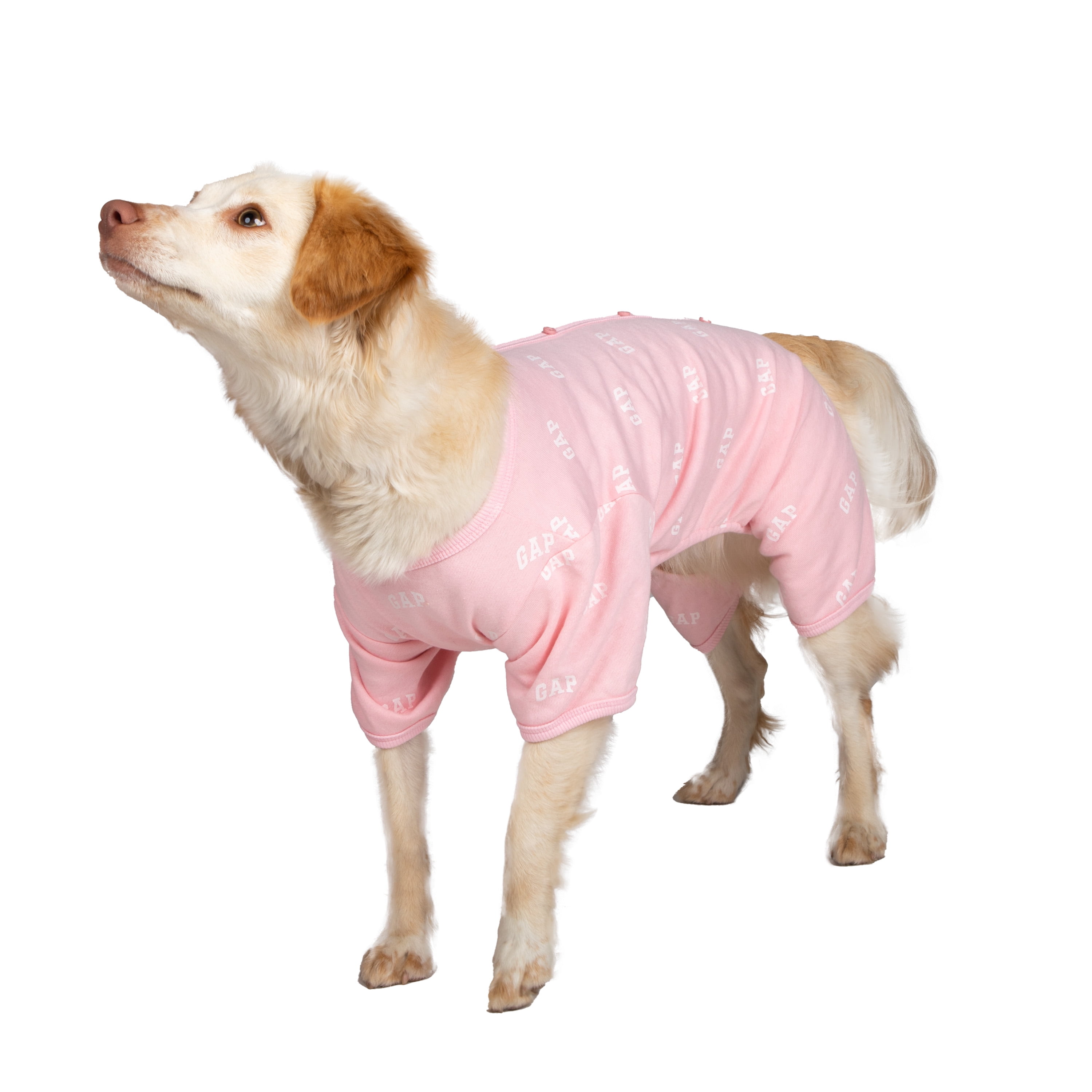 Gap Pet, Dog Clothes, Pink Logo Print Pet Pajama