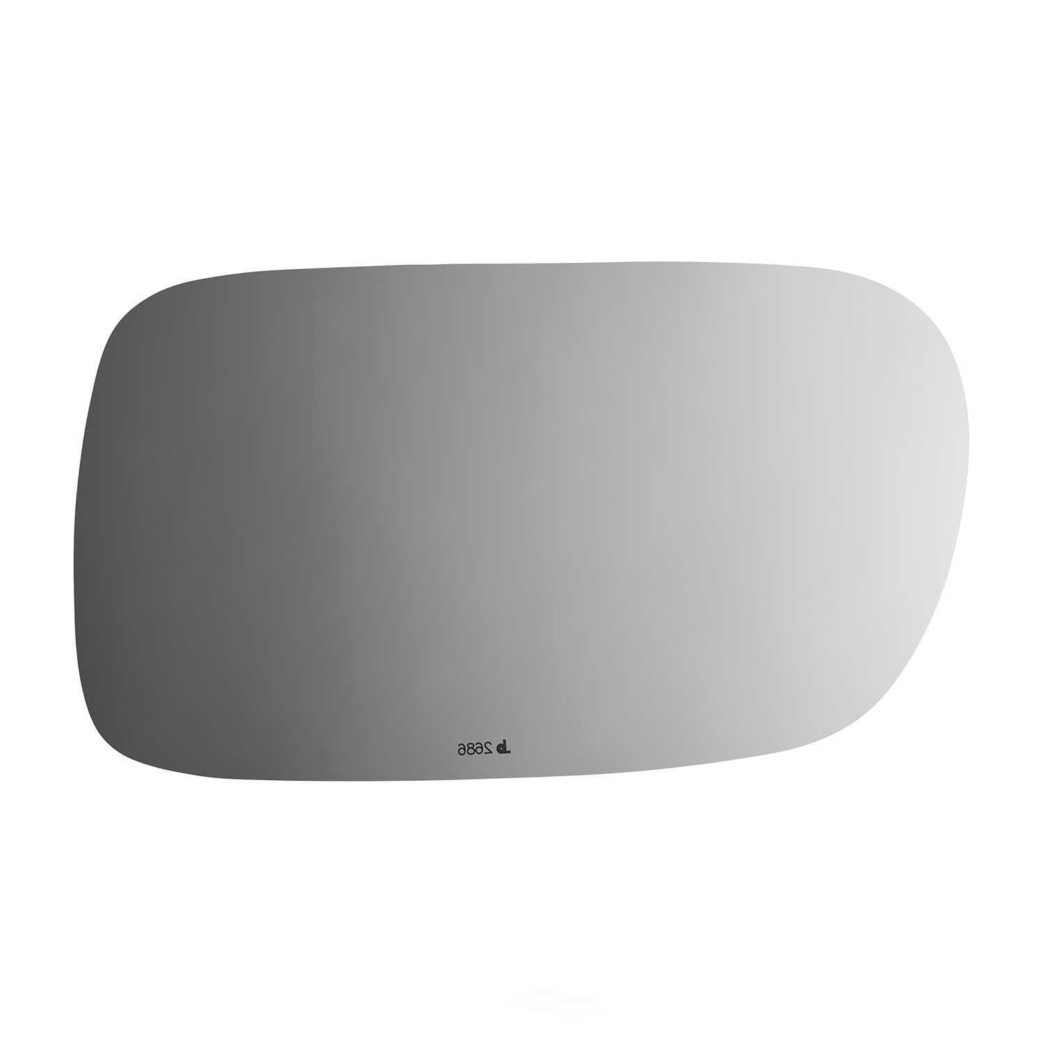 Burco Side View Mirror Replacement Glass - Clear Glass - 2686