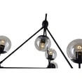 thumbnail image 2 of 10 Light Chandelier with Black finish, 2 of 4