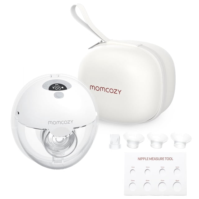 Extractor de leche portátil Momcozy M5, 3 modos y 9 niveles de succión