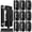 10Pcs Black, variant on 10Pcs Black Window Sash Locks Hardware For Vertical Horizontal Sliding Windows