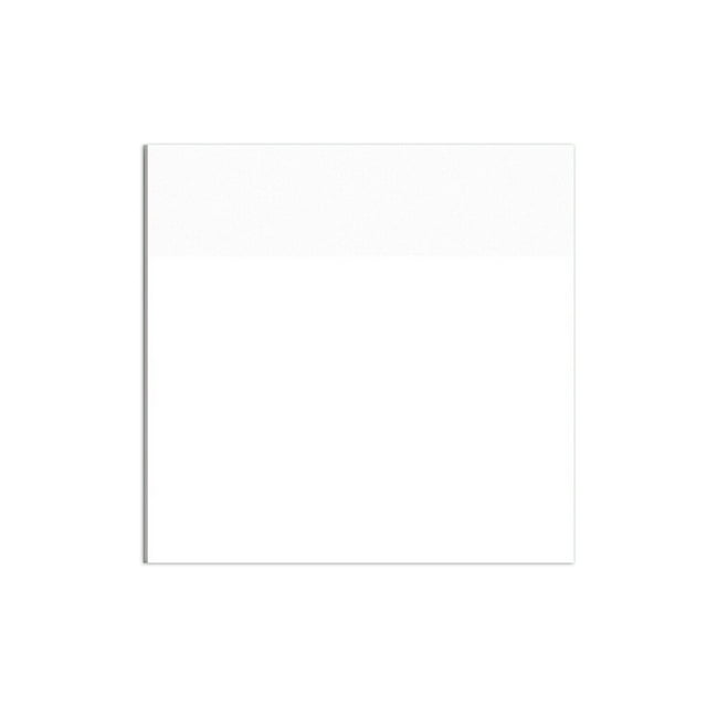 50 Feuille Note Collante Portable Écran Porte Détachable Imperméable à l'Eau Sans Trace Bibliothèque Réfrigérateur Ordinateur Écran Mémo Bloc-Notes 75x75mm