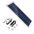 thumbnail image 1 of Naiovety Kit de panel solar Placa de de Controlador de celda solar a prueba de agua Generador solar de energía Teléfono carpas sin ventilador, 1 of 6
