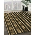 thumbnail image 3 of Ahgly Company Machine Washable Indoor Rectangle Transitional Bronze Brown Area Rugs, 5' x 8', 3 of 7
