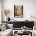 thumbnail image 5 of Framed Canvas Print Olive Tree with Terracotta Pots Wall Art Neutral Rustic Botanical Decorative for Living Room Bedroom - 24"x36" BLACK, 5 of 8