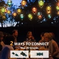 thumbnail image 4 of String Lights DOGHLY, 2 unidades, 3,4 m, 10 bombillas multicolores de 120 V, 4 of 7