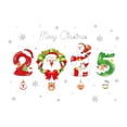 thumbnail image 1 of Calcomanía de copos de nieve para ventana, calcomanías navideñas para ventana, decoración de invierno, calcomanías navideñas con copos de nieve para B, 1 of 9