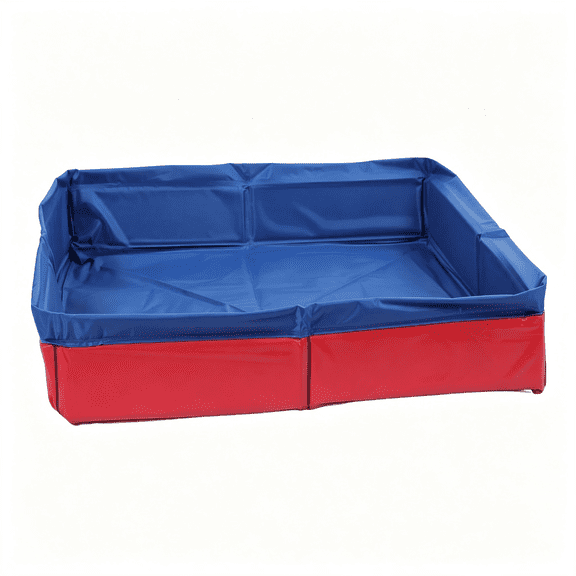 BPPEG Portable Dog Kiddie Pool 20",Foldable Hard Swimming Pool,Small Paddling Pool Anti-Slip Pet Bathtub,Pets Bath Tub for Small Ducks,Dogs and Cats Indoor Outdoor Backyards Use