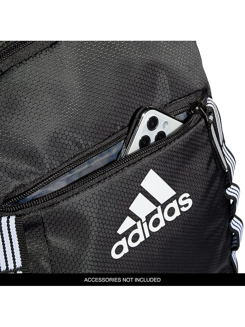 adidas Excel 6 Backpack, Black/White 3 Stripe Webbing, One Size - Walmart.com adidas Excel 6 Backpack, Black/White 3 Stripe Webbing, One Size - Walmart.com