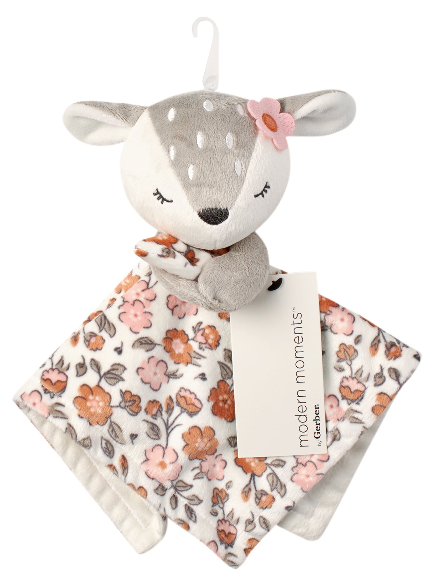 Copper Pearl Baby Security Blanket Set Of 2 - Ultra-Soft 16x16 Inch Lovey For Boys & Girls