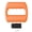 Orange, variant on Xirurus Wearable Percussion Massager Ring Deep Tissue Muscle Therapy High Frequency Vibration 5 Speed Fast Charging Electric Back Waist Legs Care, Black (10 inches / 25.4 cm)