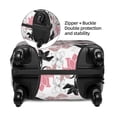 thumbnail image 4 of Haiem Lilies Flowers Luggage Cover Printed Suitcase Covers for Luggage Elastic Washable Suitcase Protector Fits 18-32 Inch Luggage-Small, 4 of 9