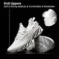 thumbnail image 3 of Runan height boosting shoes for men, breathable knit slip on sneakers, lightweight mens running shoes work trainers, 3 of 10
